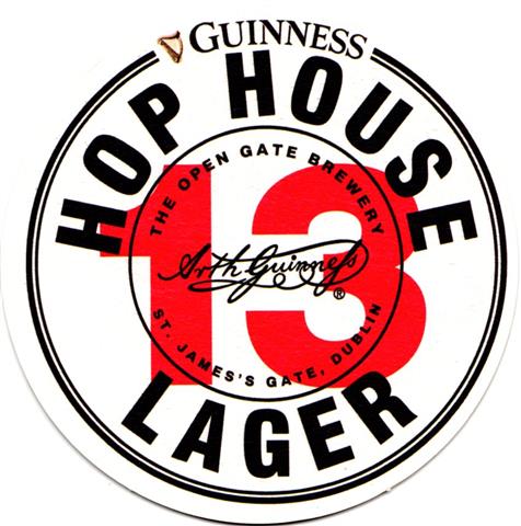 dublin l-irl guinness guinness hop 2a (rund215-hop house-schwarzrot)